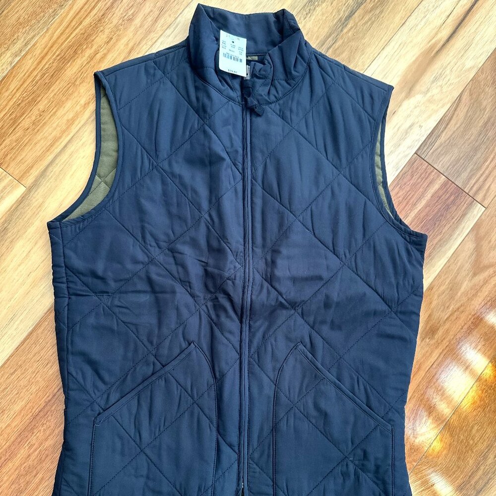 J.Crew Mens Quilted Vest XS